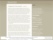 Tablet Screenshot of mulemovies.wordpress.com