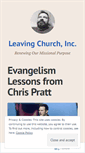 Mobile Screenshot of leavingchurchinc.wordpress.com