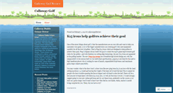 Desktop Screenshot of callawaygolfreview.wordpress.com