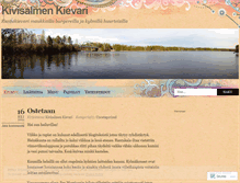 Tablet Screenshot of kivisalmenkievari.wordpress.com