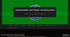 Desktop Screenshot of amerispheresoftware.wordpress.com