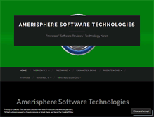 Tablet Screenshot of amerispheresoftware.wordpress.com