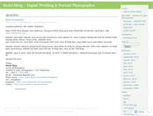 Tablet Screenshot of mohdming.wordpress.com