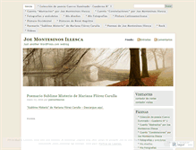 Tablet Screenshot of joemontesinosi.wordpress.com