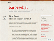 Tablet Screenshot of baroesehat.wordpress.com