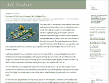 Tablet Screenshot of allgadget.wordpress.com