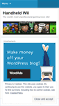 Mobile Screenshot of handheldwii.wordpress.com