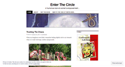 Desktop Screenshot of enterthecircle.wordpress.com