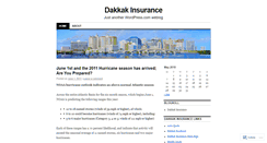 Desktop Screenshot of dakkakinsurance.wordpress.com