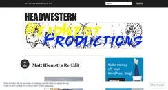 Desktop Screenshot of headwestern.wordpress.com
