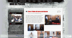 Desktop Screenshot of mardepoesia.wordpress.com
