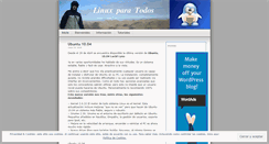Desktop Screenshot of linuxnativius.wordpress.com