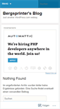 Mobile Screenshot of bergsprinter.wordpress.com