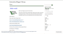 Desktop Screenshot of komunitasbloggercilacap.wordpress.com