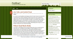 Desktop Screenshot of foodie417.wordpress.com