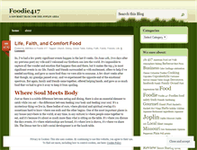 Tablet Screenshot of foodie417.wordpress.com