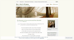 Desktop Screenshot of hunterpriest.wordpress.com