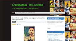 Desktop Screenshot of celebratingbollywood.wordpress.com