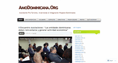 Desktop Screenshot of amodominicana.wordpress.com