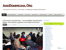 Tablet Screenshot of amodominicana.wordpress.com