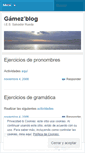 Mobile Screenshot of profesoramjgamez.wordpress.com