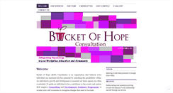 Desktop Screenshot of bucketofhopemsia.wordpress.com