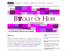 Tablet Screenshot of bucketofhopemsia.wordpress.com