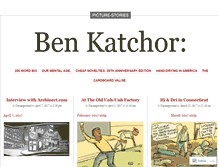 Tablet Screenshot of benkatchor.wordpress.com