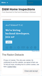 Mobile Screenshot of dminspection.wordpress.com