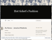 Tablet Screenshot of hotticket.wordpress.com