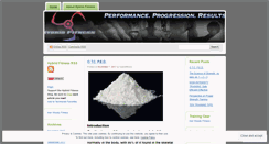 Desktop Screenshot of hybridfitness.wordpress.com