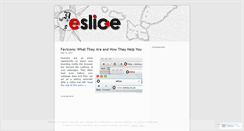 Desktop Screenshot of eslicecouk.wordpress.com