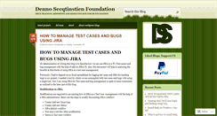 Desktop Screenshot of dennosecqtinstien.wordpress.com