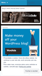 Mobile Screenshot of mondabelle.wordpress.com