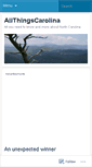 Mobile Screenshot of allthingscarolina.wordpress.com