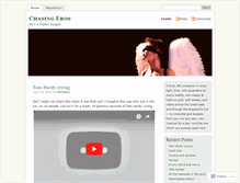 Tablet Screenshot of chasingeros.wordpress.com