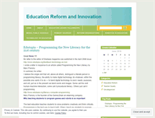 Tablet Screenshot of educationguru.wordpress.com