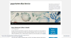 Desktop Screenshot of gogocharters1.wordpress.com