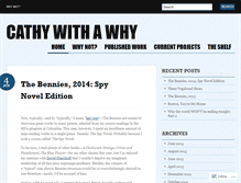 Tablet Screenshot of cathywithawhy.wordpress.com