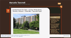 Desktop Screenshot of mtancredi.wordpress.com