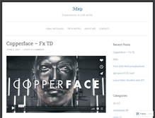 Tablet Screenshot of 3dxp.wordpress.com