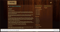 Desktop Screenshot of lwcraig.wordpress.com