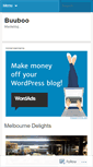 Mobile Screenshot of buuboo.wordpress.com