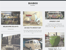 Tablet Screenshot of buuboo.wordpress.com