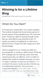 Mobile Screenshot of briank4winning.wordpress.com