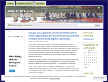 Tablet Screenshot of judoarte.wordpress.com