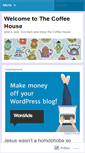 Mobile Screenshot of coffeehousediscussions.wordpress.com