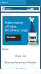 Mobile Screenshot of cloudlive.wordpress.com