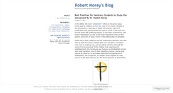 Desktop Screenshot of drrobertmorey.wordpress.com