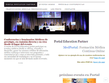 Tablet Screenshot of conferenciasmedicas.wordpress.com